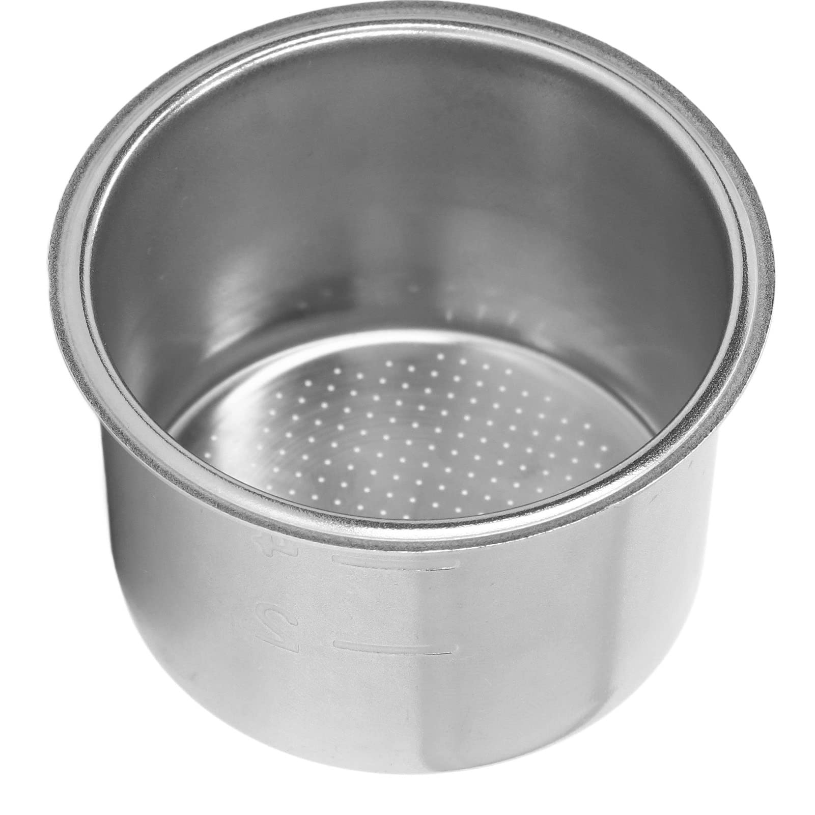Reusable Rustproof 4-Cup Coffee Filter Basket for 51mm Handle - Durable Stainless Steel Coffee Powder Filter for Pour Over & Drip Brewing | Perfect for Home, Office & Camping Use