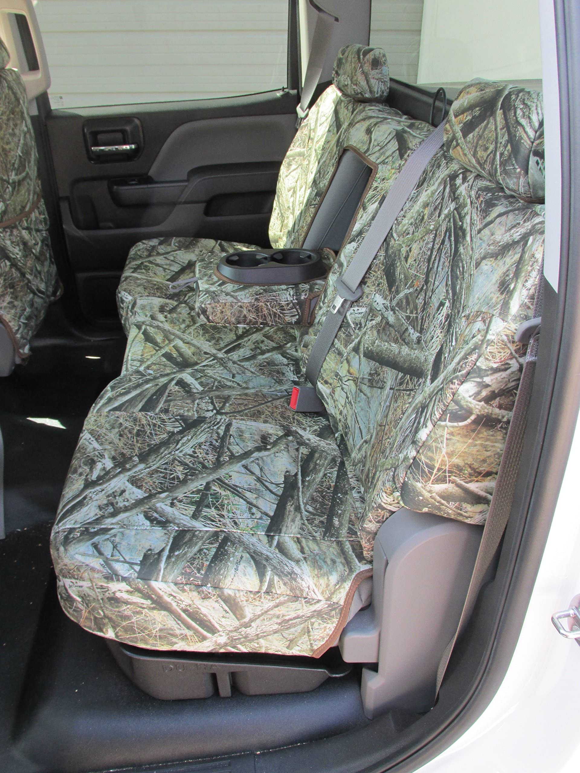 Durafit Custom Fit Seat Covers for 2014-2020 Chevy Silverado Truck - Camo Endura Material Front & Rear Set | Waterproof & Durable Protection for Off-Roading, Hunting & Work Trucks
