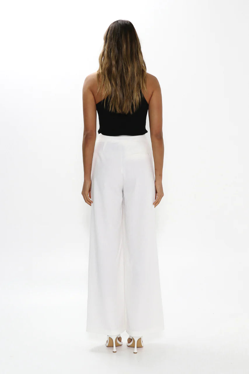 Presley Pants for Women - High Waisted Stretch Comfortable Trousers | Perfect for Work, Office, and Casual Wear