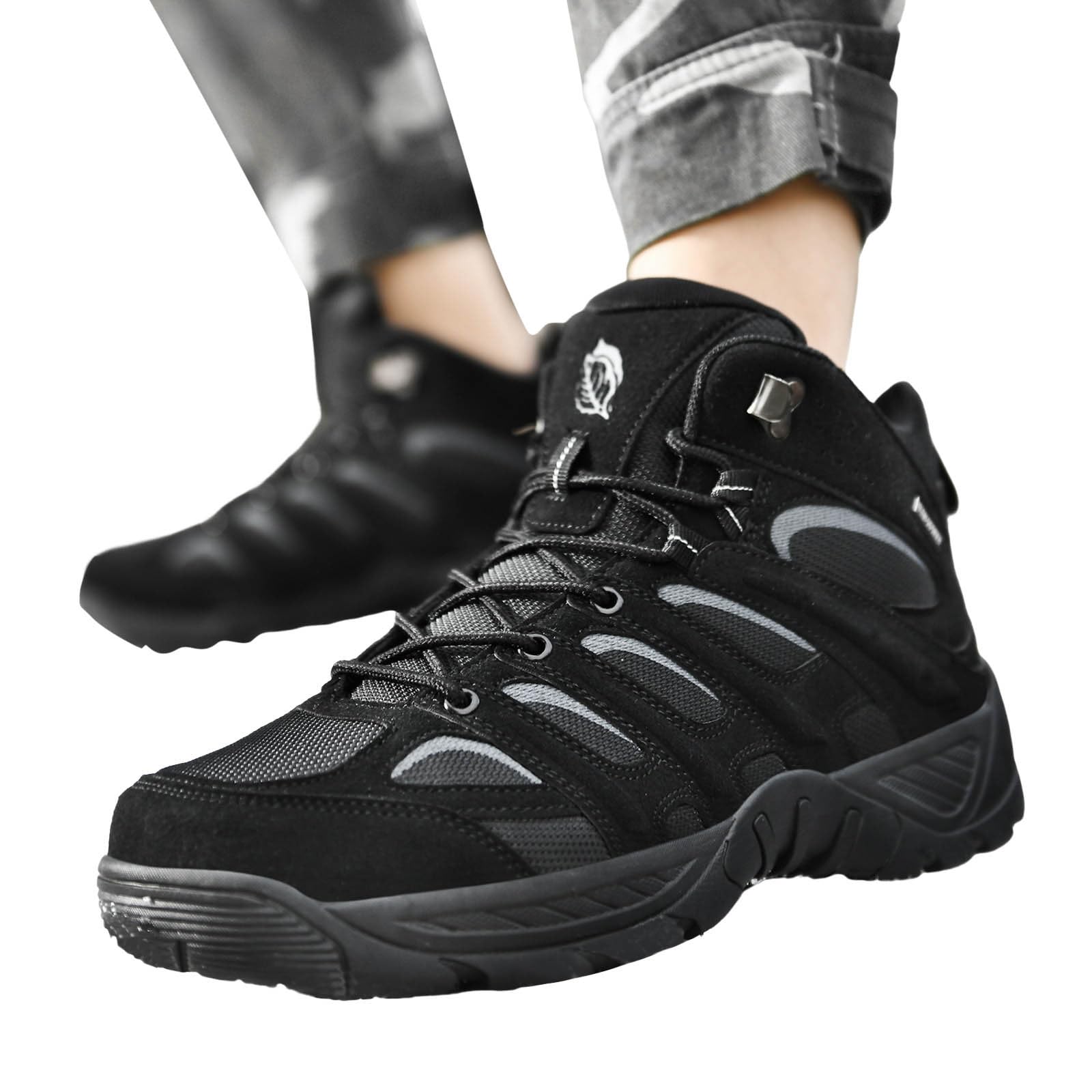 RYTEJFES Men's Running Shoes - Lightweight Breathable Gym Trainers for Walking, Sports & Outdoor Activities - Non-Slip Waterproof Sneakers for Summer Workouts & Daily Wear - Perfect for Jogging, Hiking & Casual Use