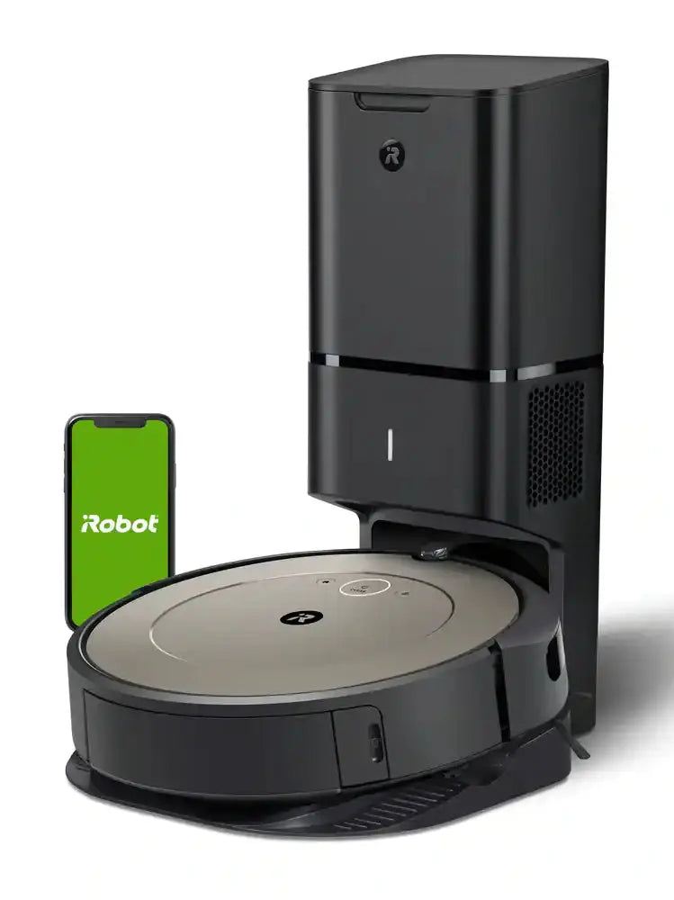 iRobot Roomba i1+ Plus (1552) Robot Vacuum Cleaner - Smart Mapping, Self-Charging, Wi-Fi Connected for Pet Hair & Hard Floors - Perfect for Home & Office Cleaning