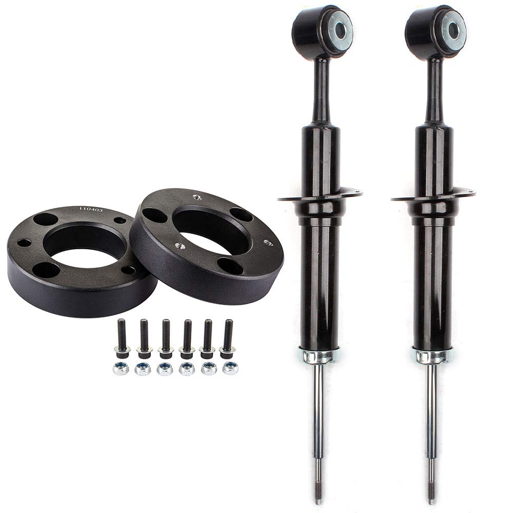 SCITOO 2 Inch Front Strut Shock Absorber Leveling Lift Kit for Ford F-150 2004-2008 | Heavy Duty Suspension Upgrade for Off-Road & Towing | Perfect for Rough Terrain & Truck Enhancement