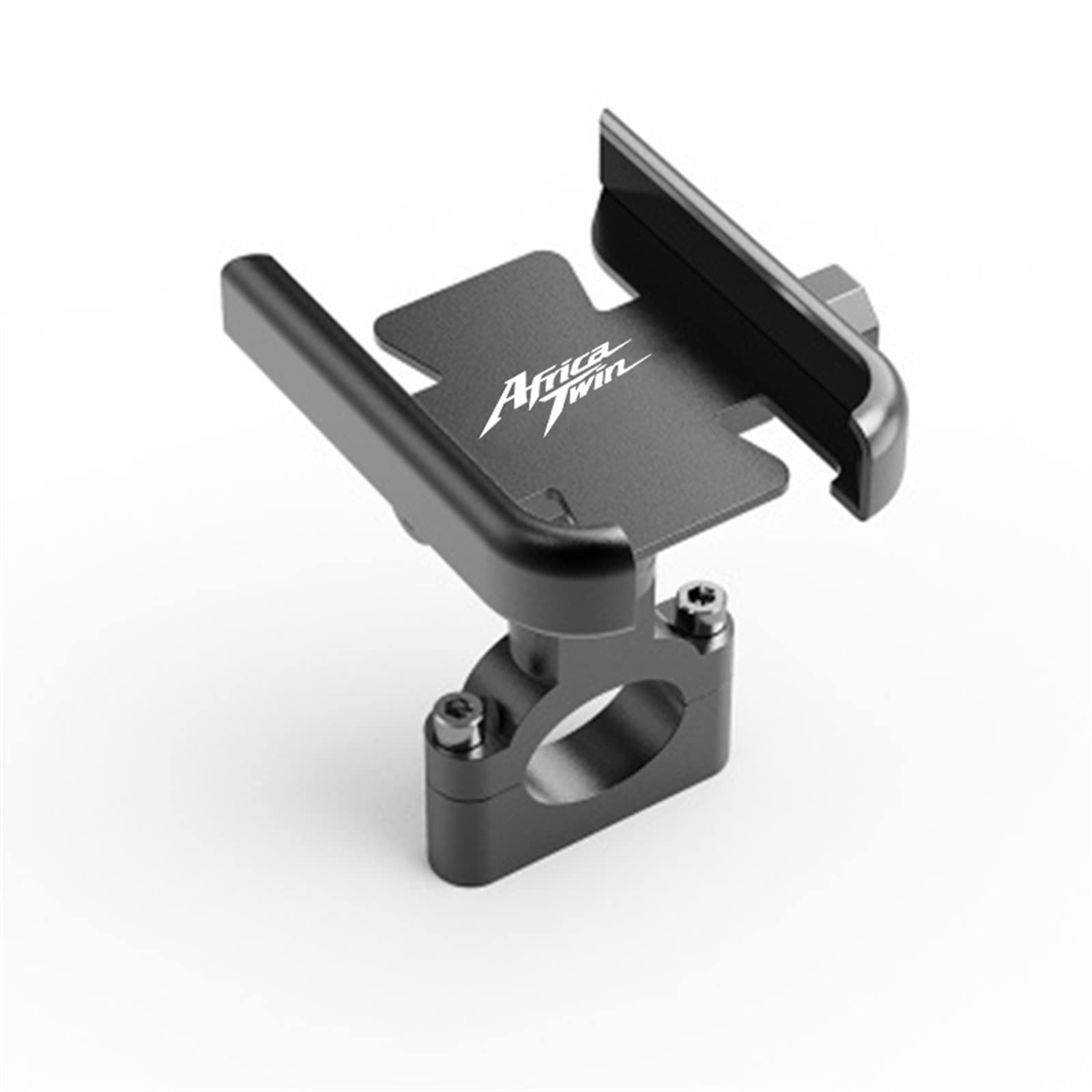 Honda CRF1000L Africa Twin ABS/DCT Motorcycle Handlebar Mount for Phone & GPS - Universal Mirror Phone Holder Bracket for Adventure Riding & Off-Road Navigation