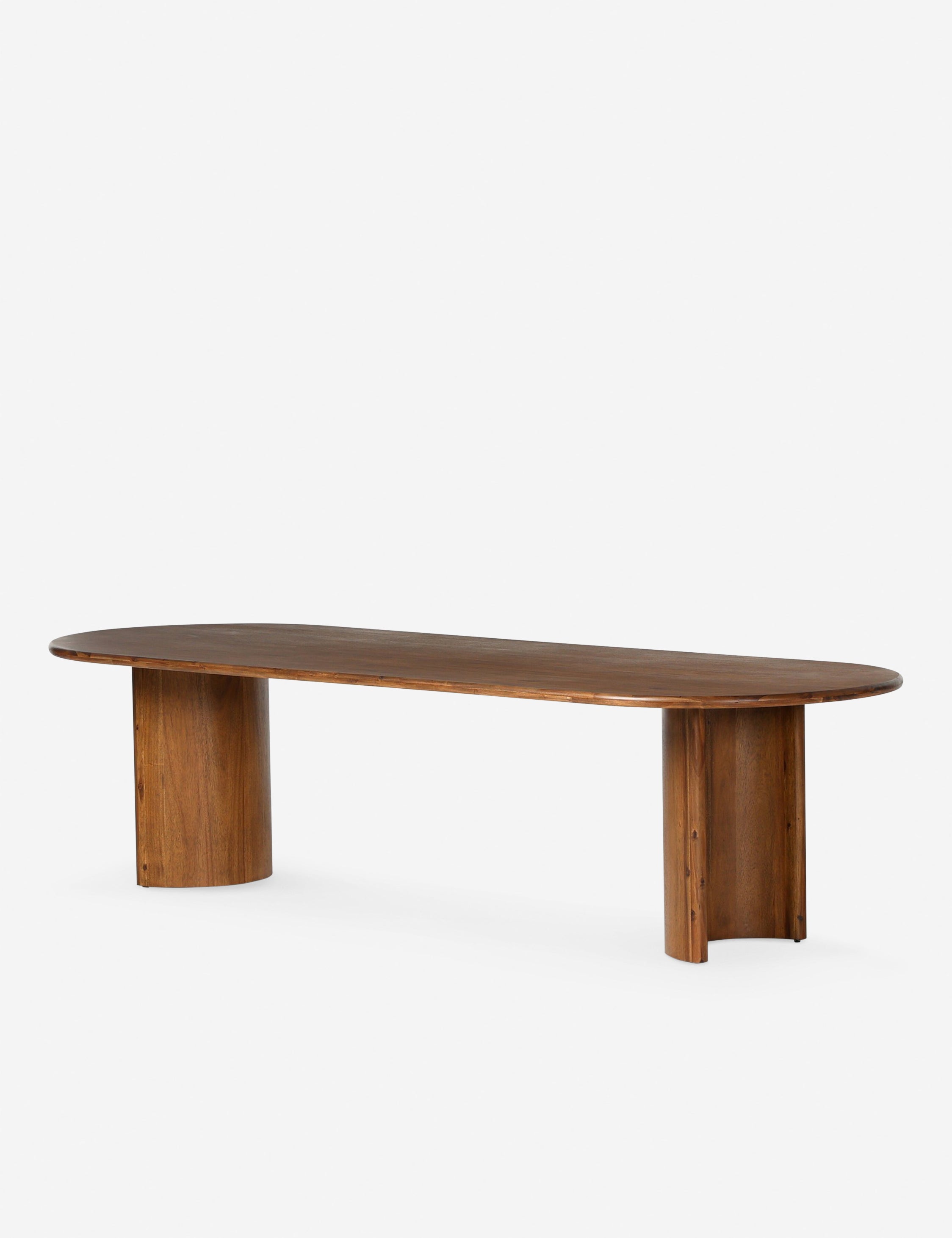 Gilda Oval Dining Table - Modern Wooden Kitchen Table for 6 - Perfect for Family Dinners & Entertaining Guests