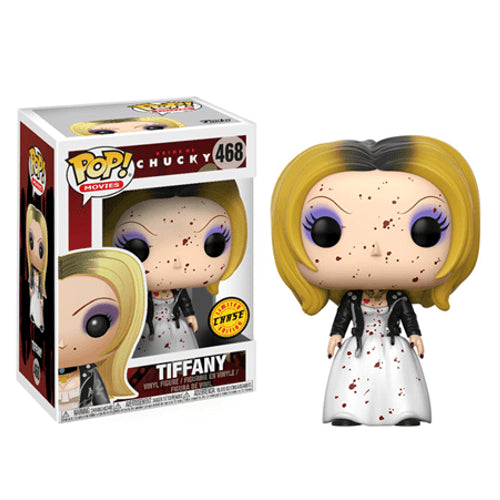 Bride of Chucky Tiffany Funko Pop! Chase Edition Vinyl Figure #468 - Horror Movie Collectible for Halloween Decor & Pop Culture Fans