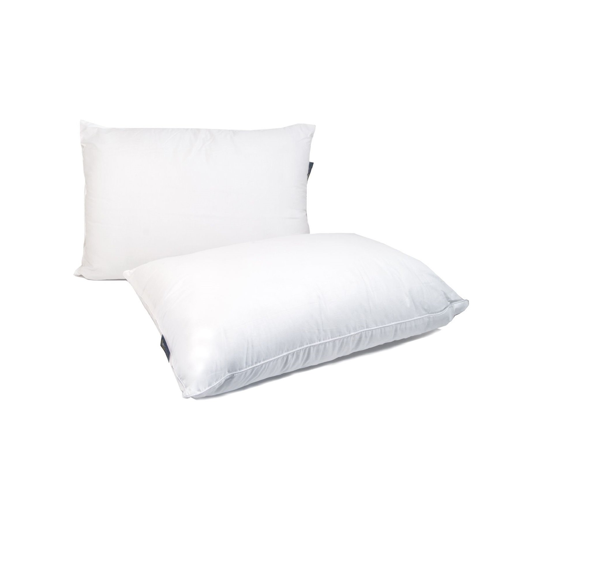 Serta Perfect Sleeper Standard & Queen Size Bed Pillows - 2 Pack, 300 Thread Count, Recycled Material - Ideal for Back, Stomach & Side Sleepers, Hotel-Like Comfort for Home Use