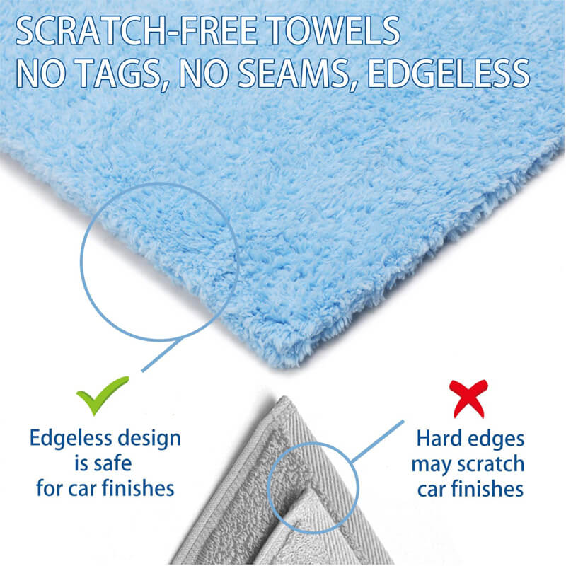 120 Pcs Premium Edgeless Coral Fleece Microfiber Towels - 16x16 Inches, 450GSM - Ultra Soft & Absorbent for Gym, Spa, Travel & Home Use