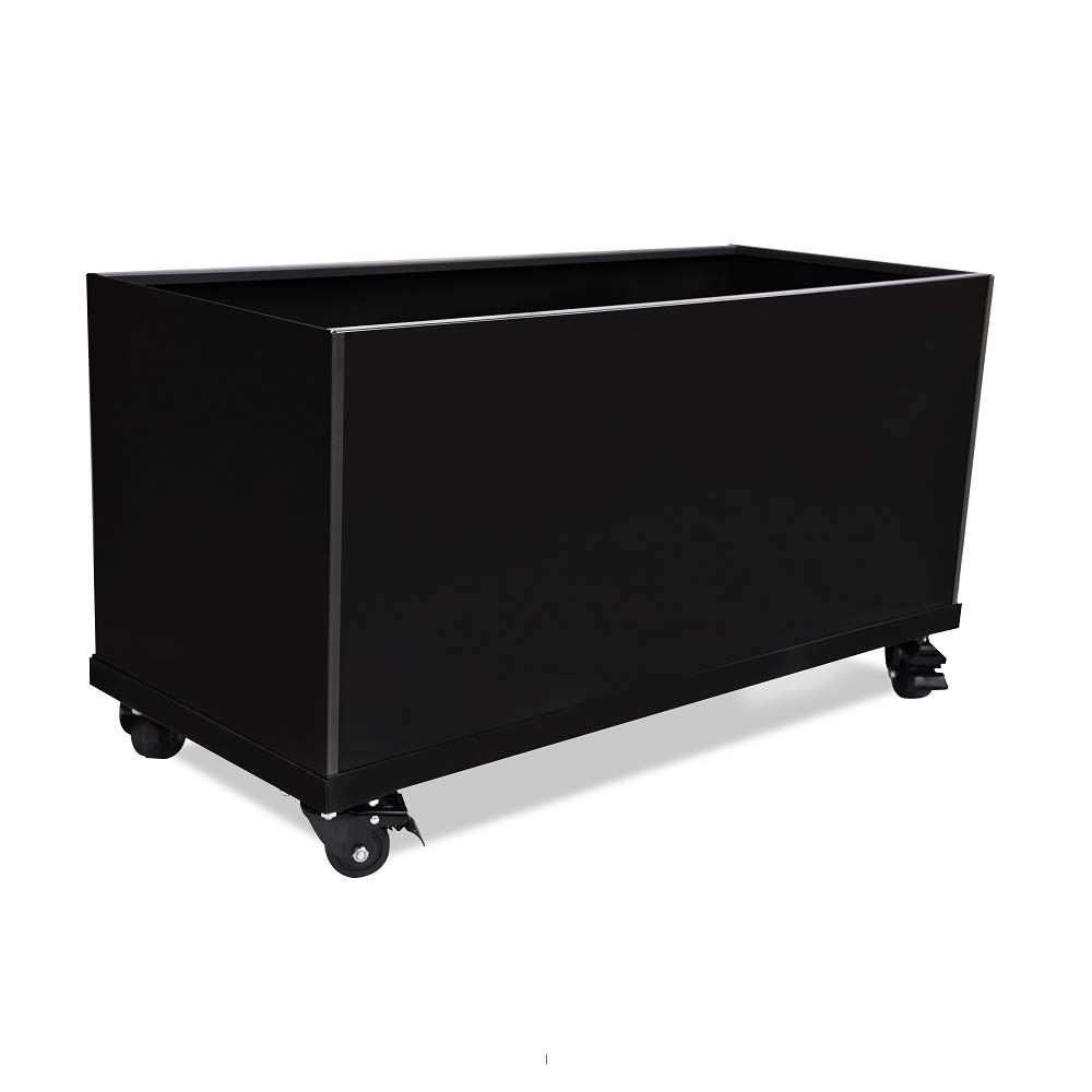 Aluminum Planter Trough with Casters - 20