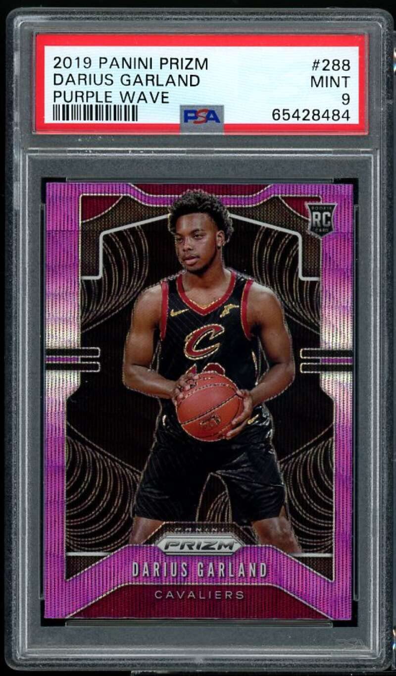 2019-20 Panini Prizm Darius Garland PSA 9 MINT Rookie Card #288 - NBA Basketball Collectible for Fans & Investors - Perfect for Display, Trading, and Portfolio Growth