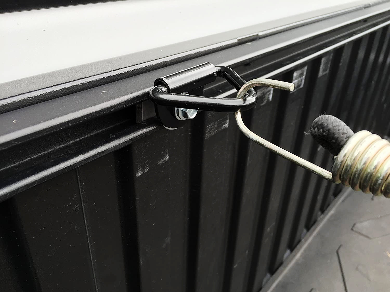 Heavy Duty Truck Bed Rail Tie Down D Ring Cargo Cleat - Compatible with Toyota Tacoma & Tundra - Secure Cargo for Camping, Off-Roading & Hauling