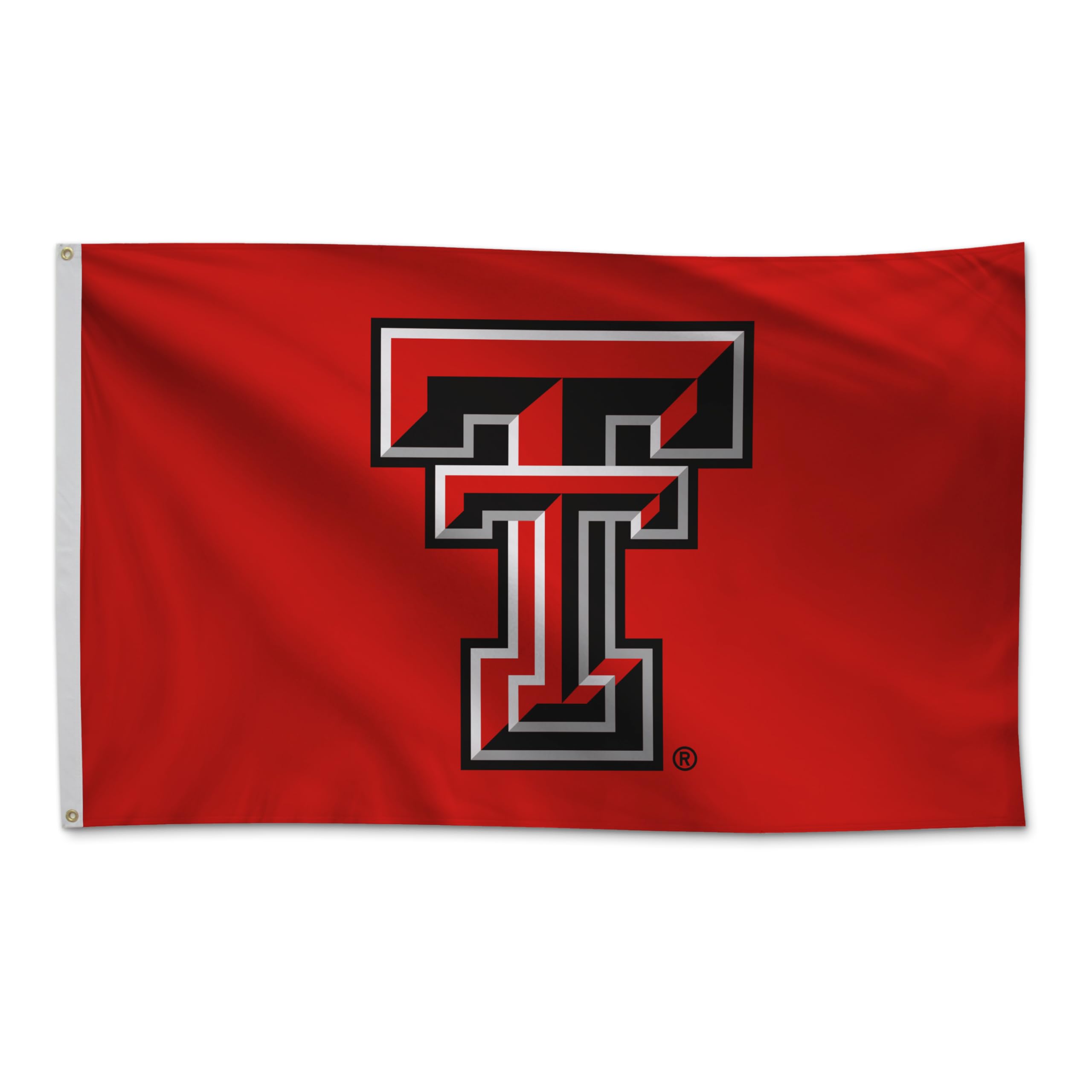Texas Tech Red Raiders 3' x 5' NCAA Licensed Nylon College Sports Flag - Durable Outdoor/Indoor School Banner for Game Day, Tailgating & Home Decor (Red, Black, White)