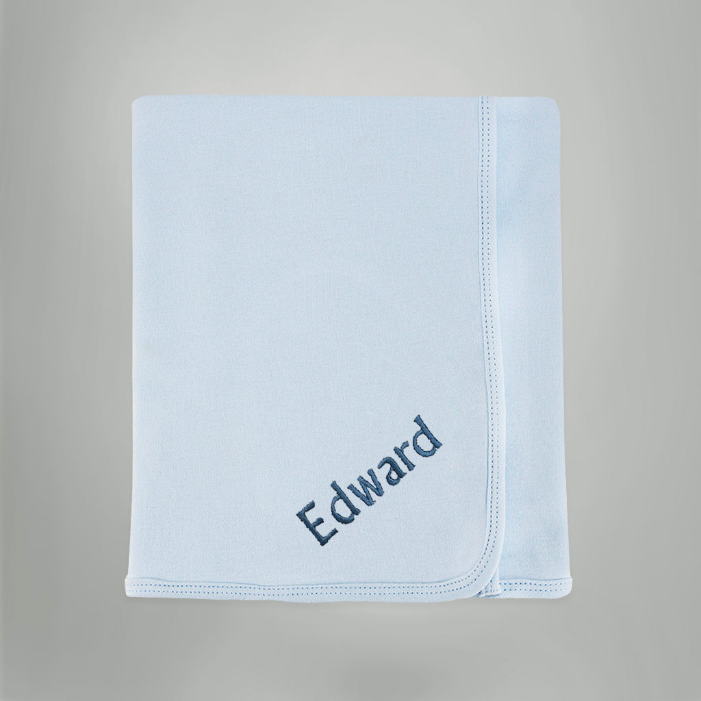 Personalized Blue Snuggle Wrap - Soft & Cozy Blanket for Adults, Gifts for Her - Perfect for Lounging, Movie Nights & Relaxation at Home