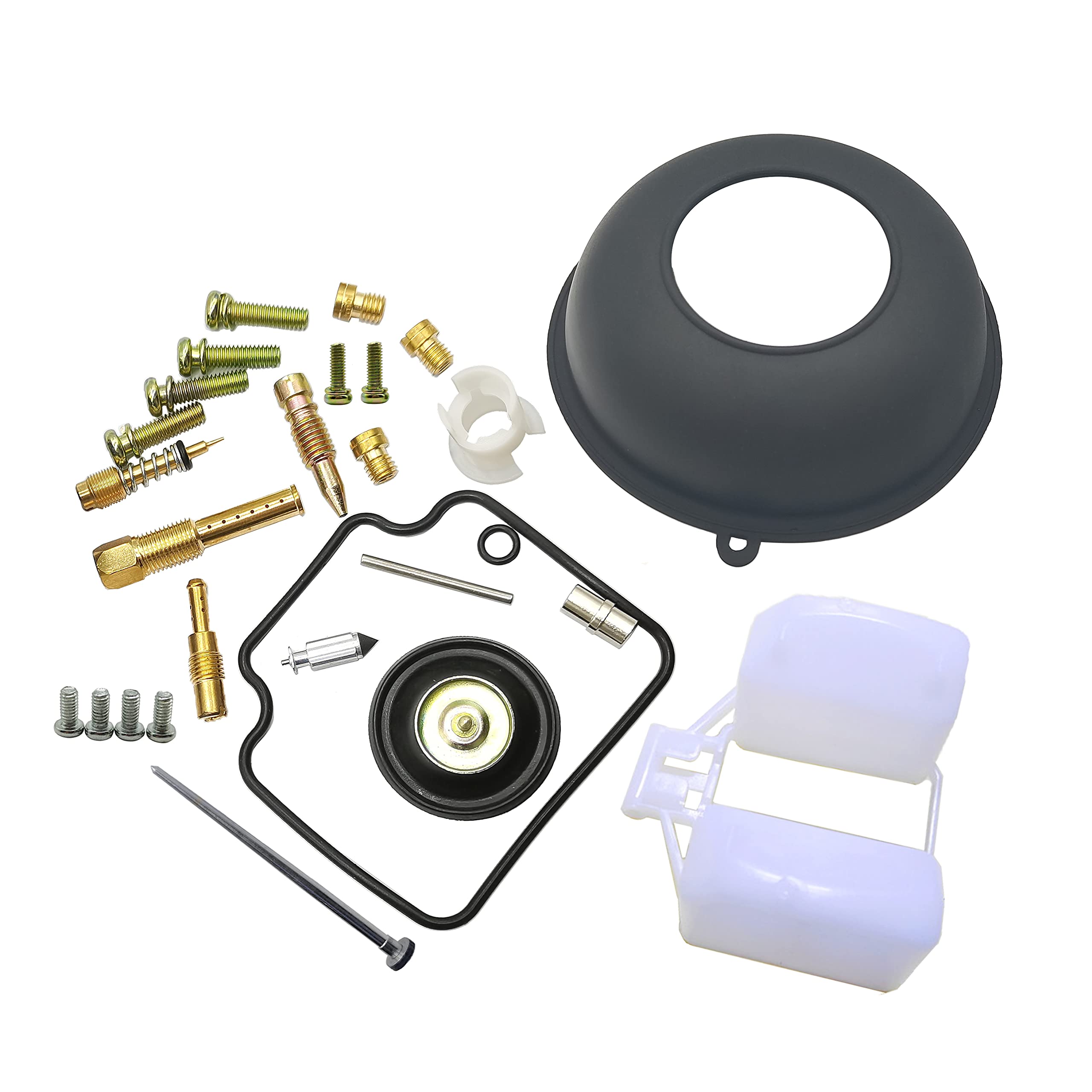 XR650 Carburetor Repair Kit with Diaphragm & Vacuum Valve - Compatible with Honda XR650L 1993-2004 - Perfect for Motorcycle Maintenance & Off-Road Performance Upgrades