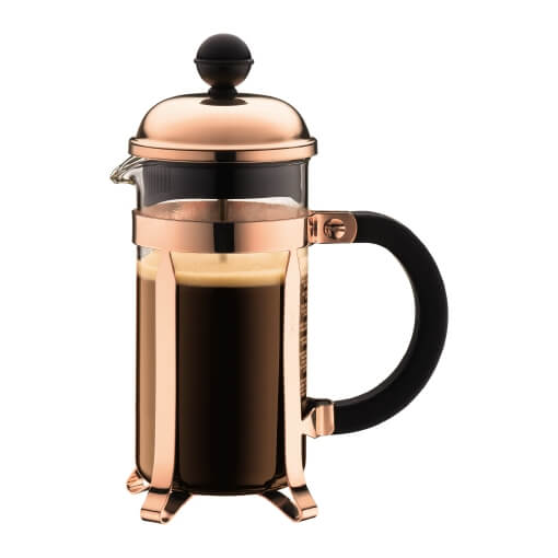 Bodum Chambord French Press Coffee Maker - 34 oz Glass Carafe with Stainless Steel Plunger for Rich & Smooth Coffee - Perfect for Home, Office, Camping & Gifts