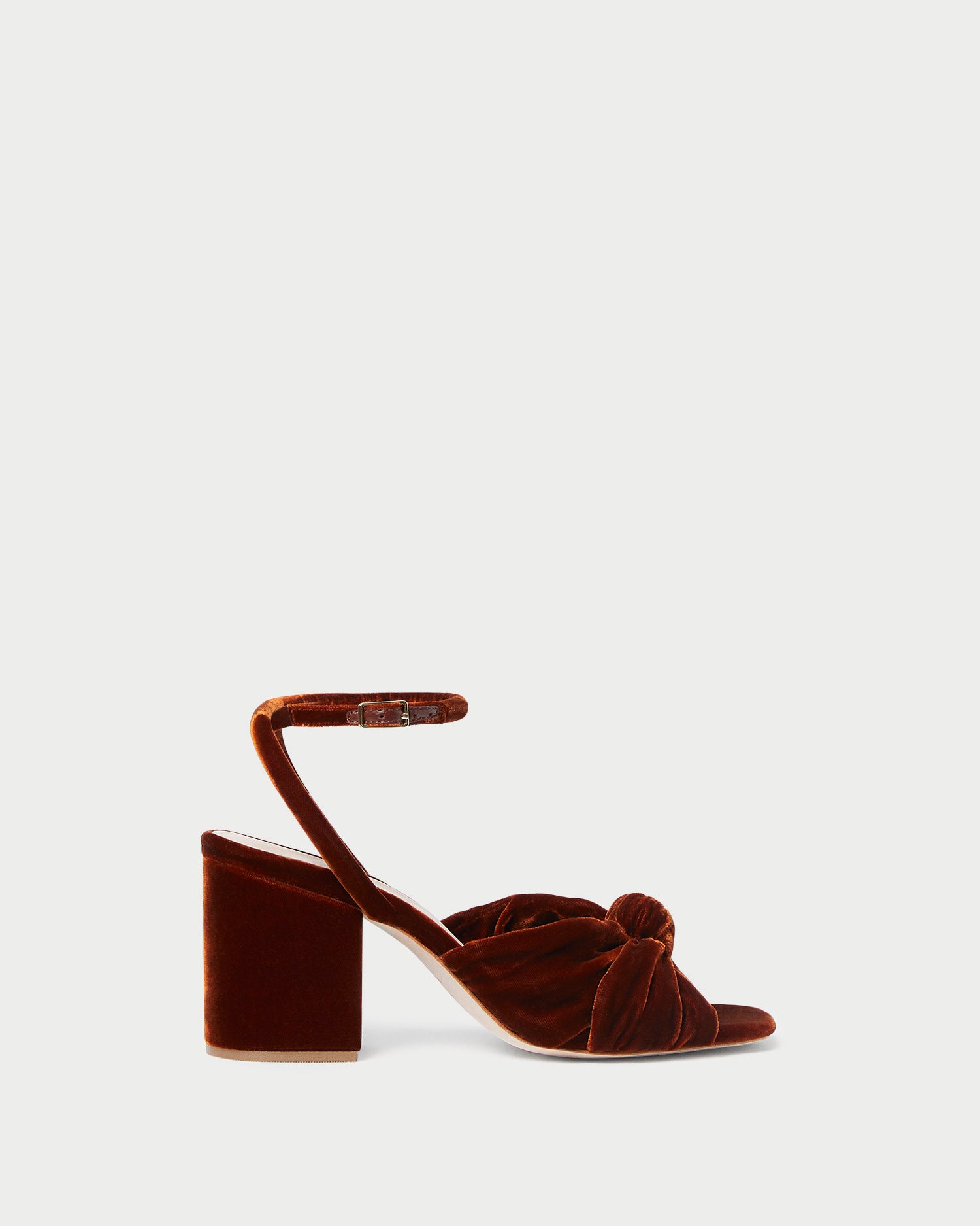 Fiamma Knot Heeled Sandals for Women - Stylish Summer Wedge Sandals with Ankle Strap - Perfect for Beach, Vacation & Casual Outings