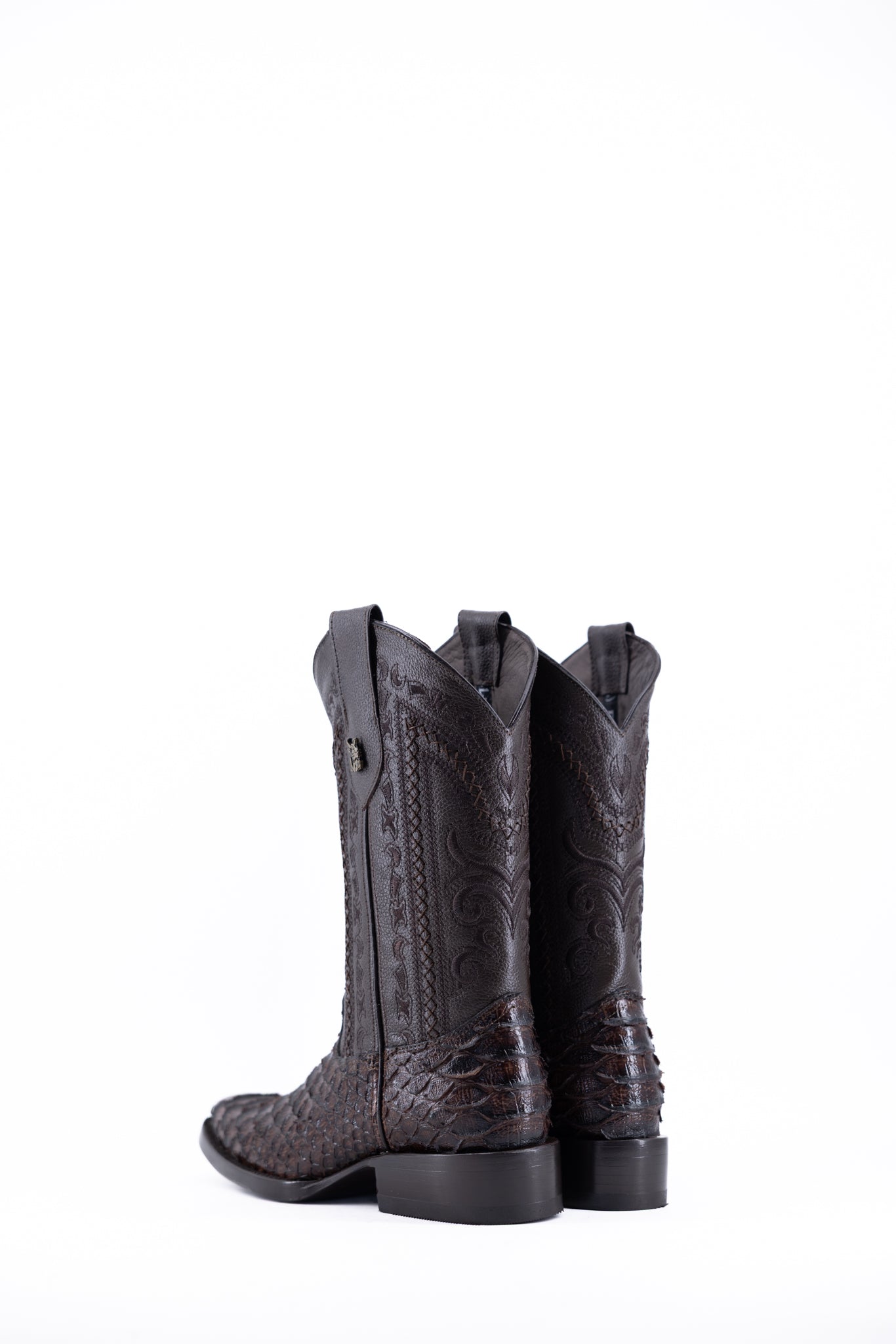 Python Rodeo Toe Cowboy Boots for Men - Western Style Cowboy Boots with Pointed Toe - Perfect for Rodeo, Country Music Festivals & Western Fashion