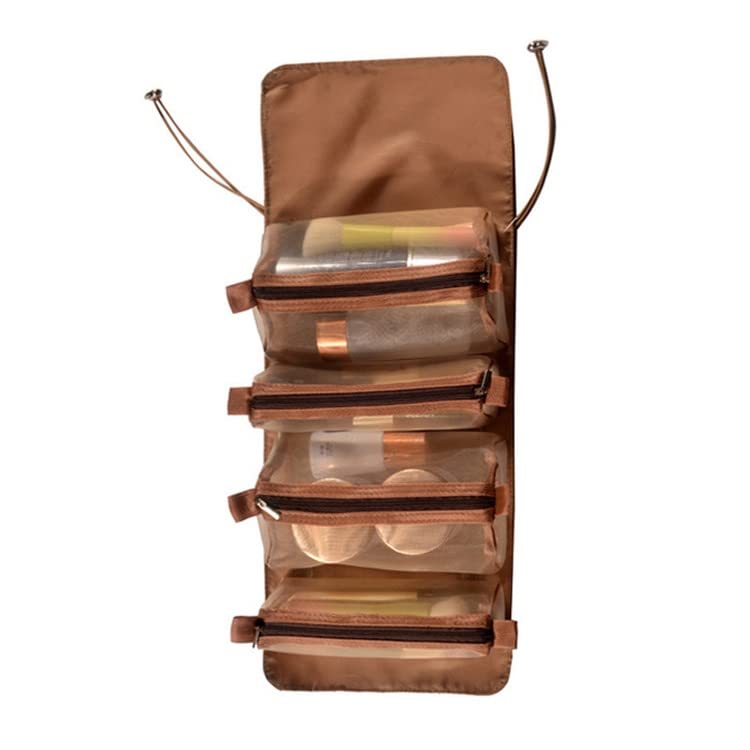 Bluwings 4-in-1 Foldable Cosmetic Organizer Bag for Women - Travel & Home Use