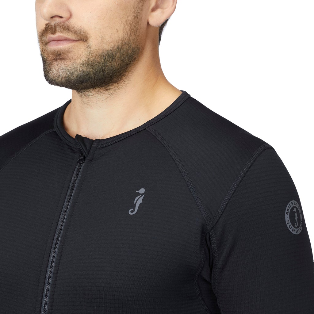 Mustang Kazan Men's Dry Suit Liner - Thermal Underwear for Scuba Diving, Kayaking & Cold Water Activities - Comfortable & Moisture-Wicking Base Layer