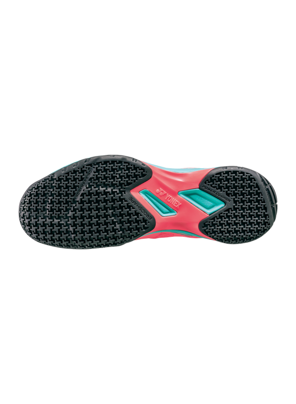 Yonex Power Cushion Strider Beat Badminton Shoes for Men & Women - Lightweight Comfort with Shock Absorption - Bright Red - Perfect for Indoor Court Sports & Training