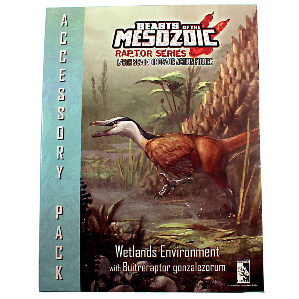 Beasts of the Mesozoic Wetlands Buitreraptor 1/6 Scale Dinosaur Action Figure Set - Perfect for Collectors, Diorama Displays & Educational Scenes
