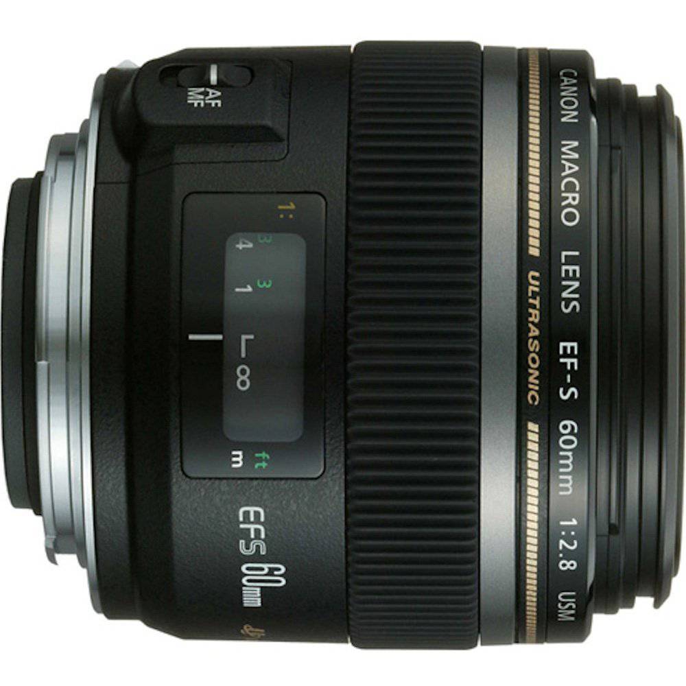 Canon EF-S 60mm f/2.8 Macro USM Lens for DSLR Cameras - Perfect for Close-Up Photography, Product Shots & Nature Macro Shots