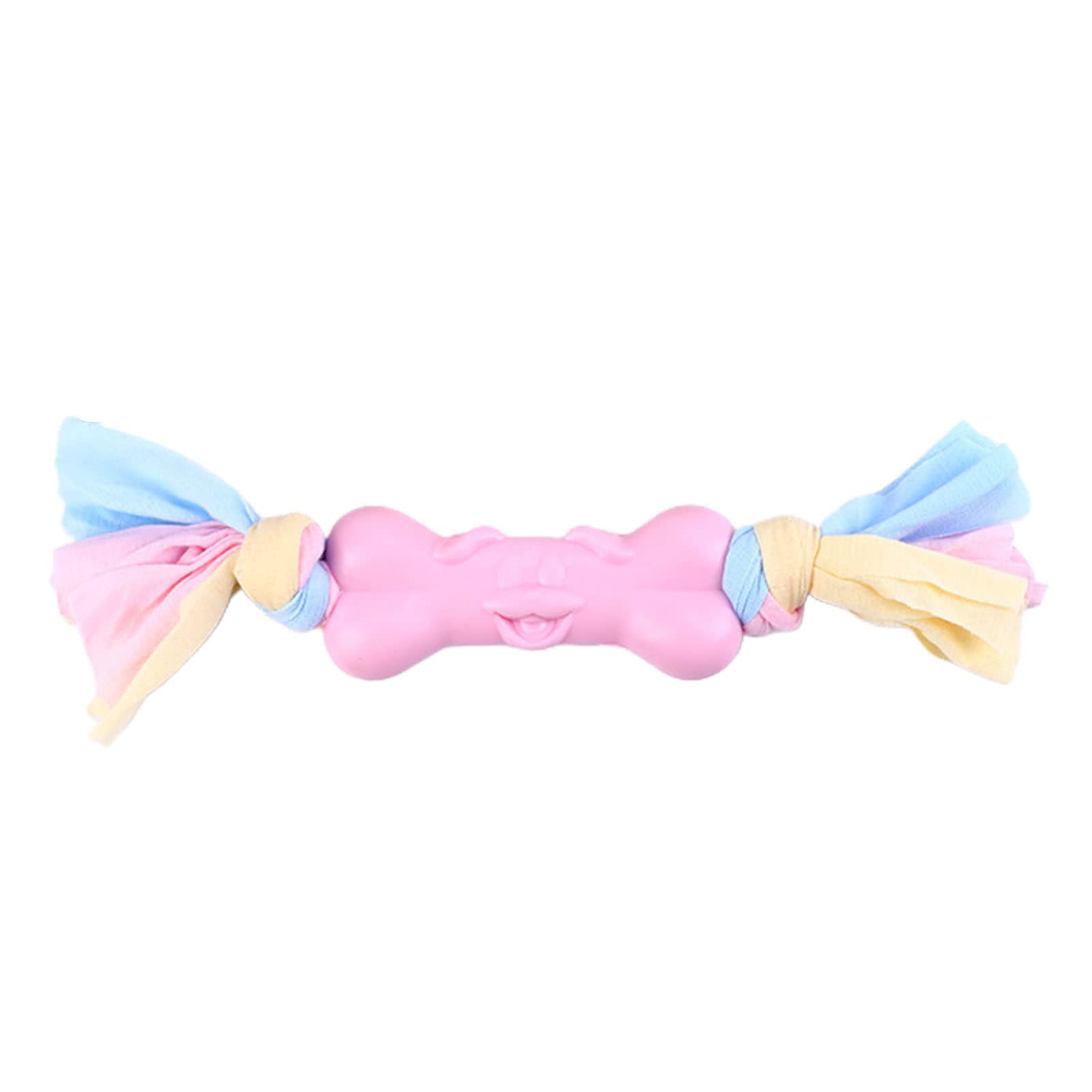 **Angel3292 Dog Chew Toy for Small & Medium Dogs - Durable TPR Rubber Molar Bone for Teeth Cleaning, Stress Relief & Teething - Perfect for Indoor & Outdoor Play**