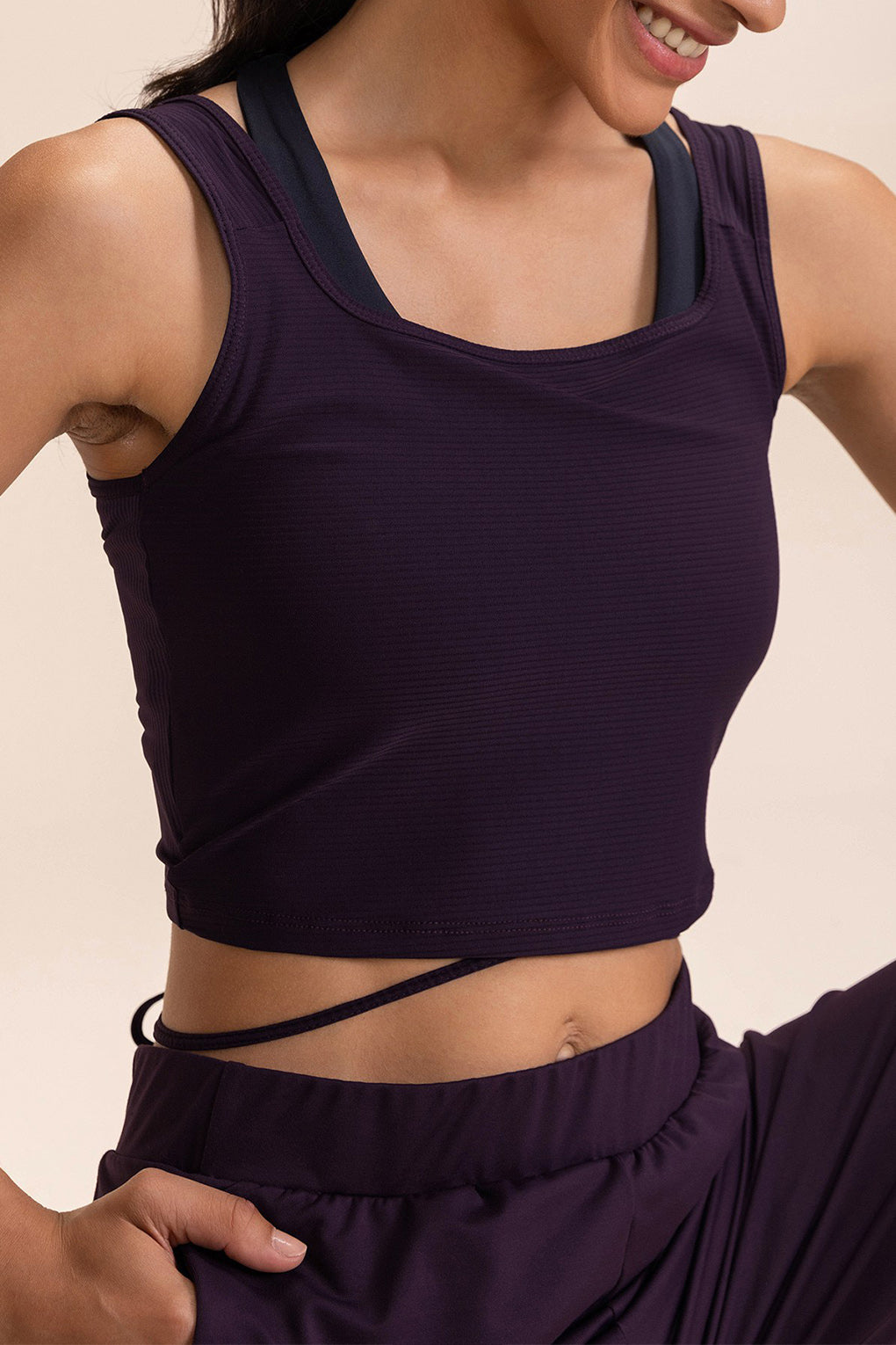 Women's Crop Ribbed Tank Top - Stretchy Comfort Fit Summer Casual Wear for Gym, Yoga & Beach Outfits