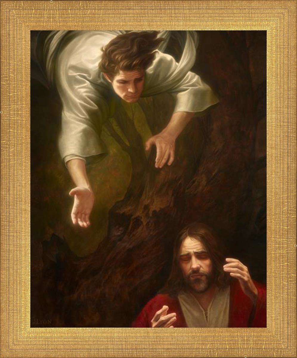 Gethsemane by Howard Lyon - Premium Religious Art Print for Home & Church Decor - Perfect for Worship Spaces, Prayer Rooms & Sacred Wall Art