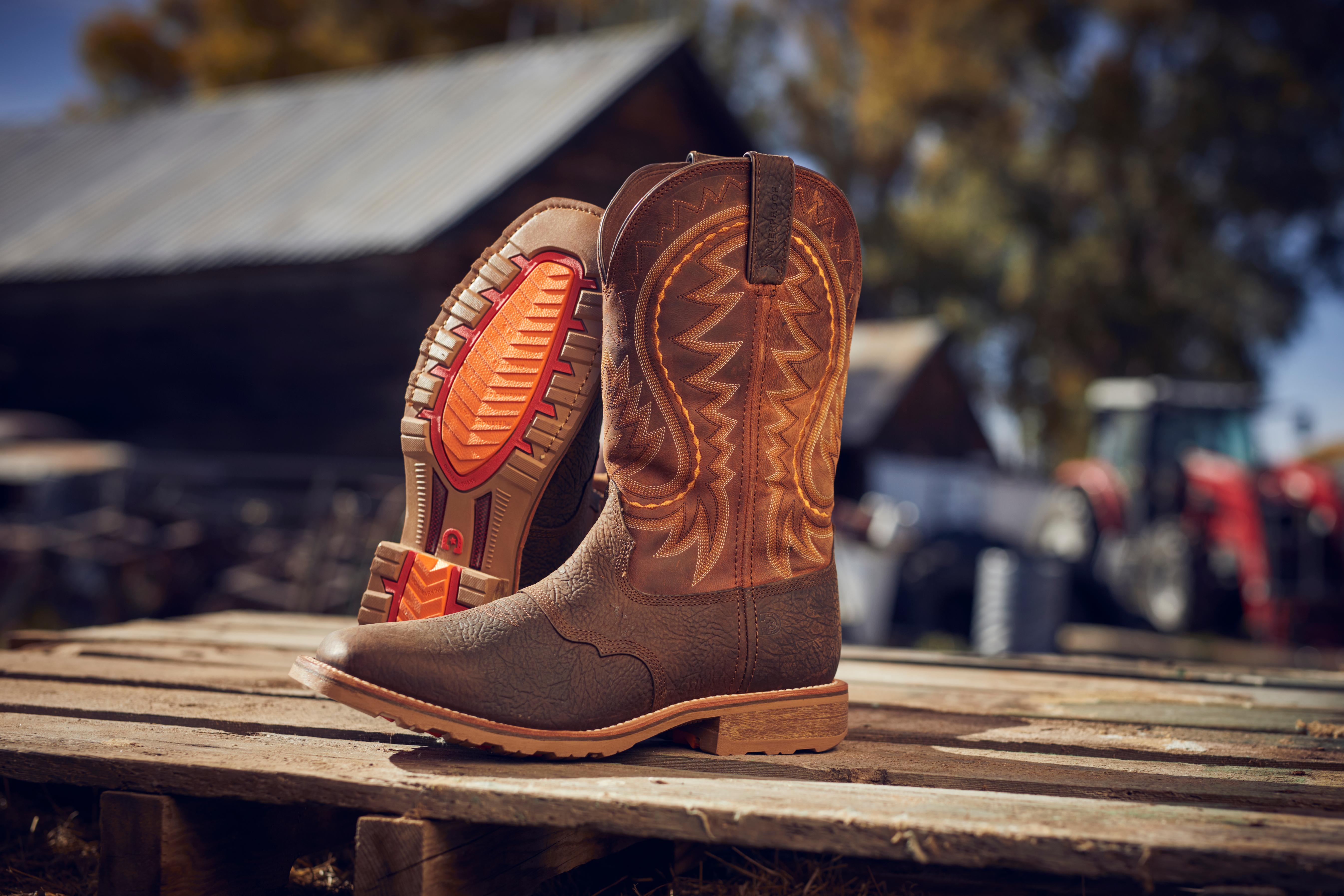 Durango Men's Maverick Pro S 12-Inch Waterproof Work Boot - Maverick Brown - Durable Safety Boots for Construction, Farming & Outdoor Work