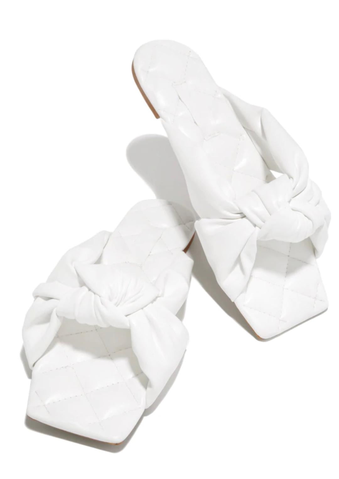 Blaire Women's White Sandals - Comfortable Summer Casual Shoes for Beach, Walking & Outdoor Activities