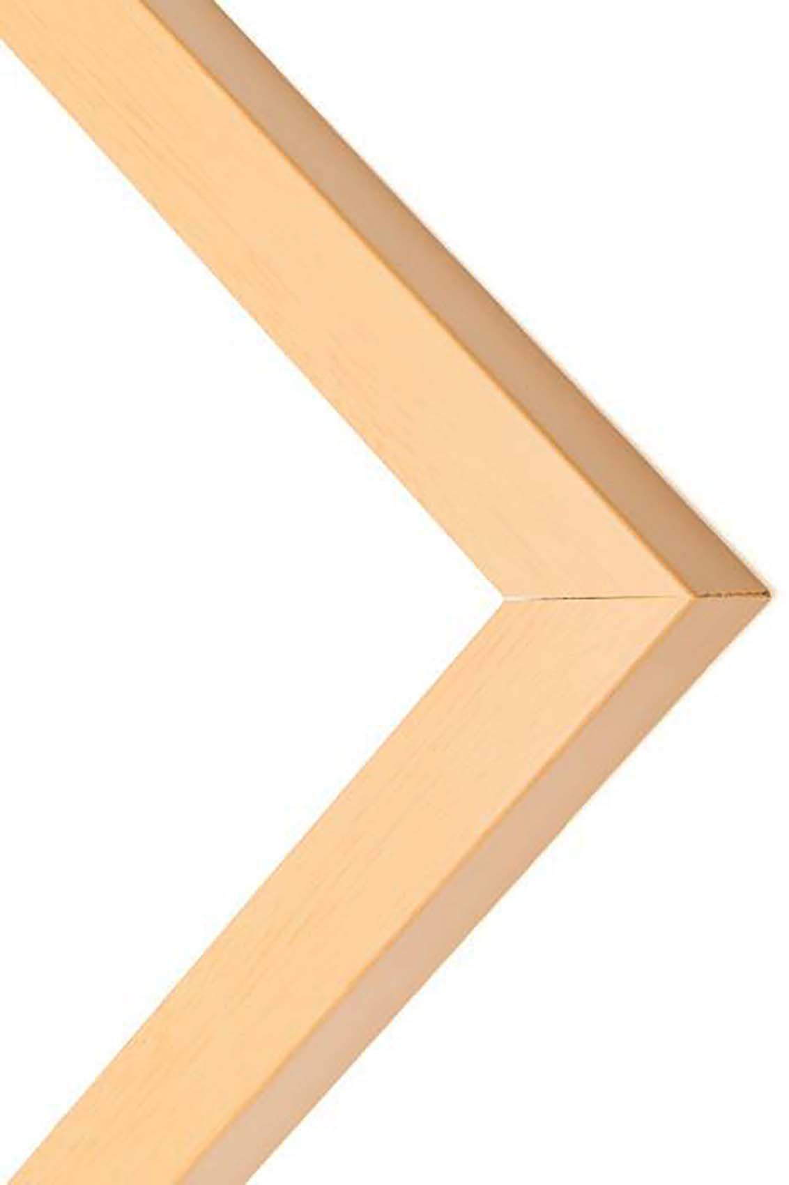 13x16 Shadow Box Frame - Traditional Natural Wood 15/16