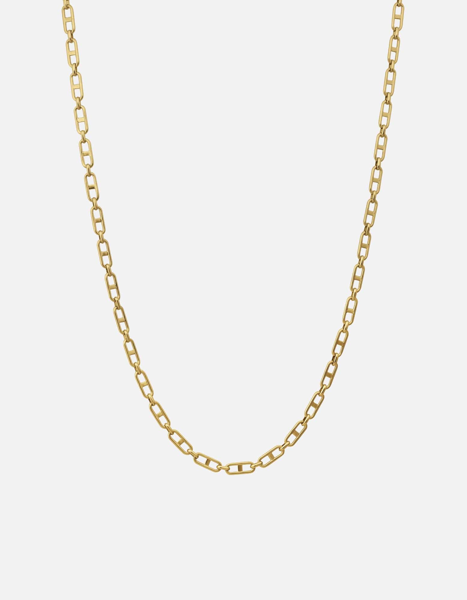 Marinero Chain Link Necklace - 14K Gold Vermeil Jewelry for Women | Elegant Layering Necklace for Everyday Wear & Special Occasions