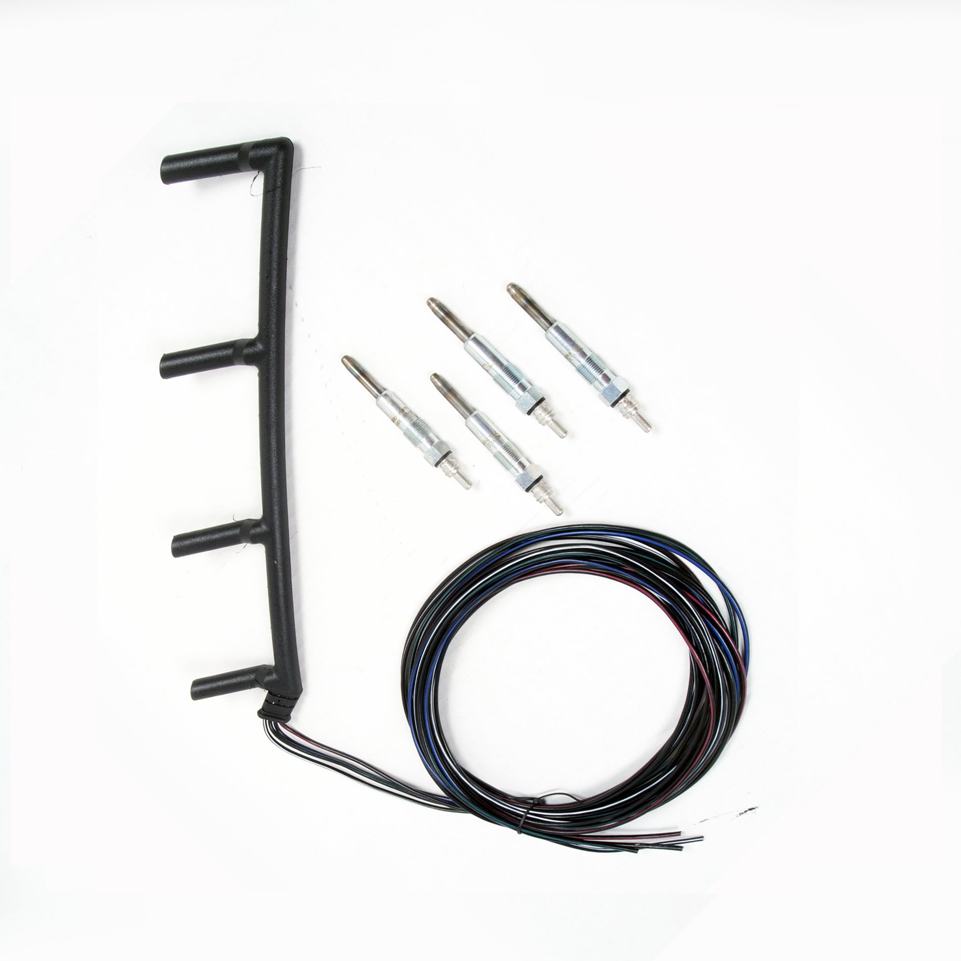2004-2006 Volkswagen Golf Jetta Beetle Glow Plug & Wiring Harness Set - Compatible with 1.9L TDI Diesel Engine - Perfect for Cold Weather Starts & Engine Maintenance