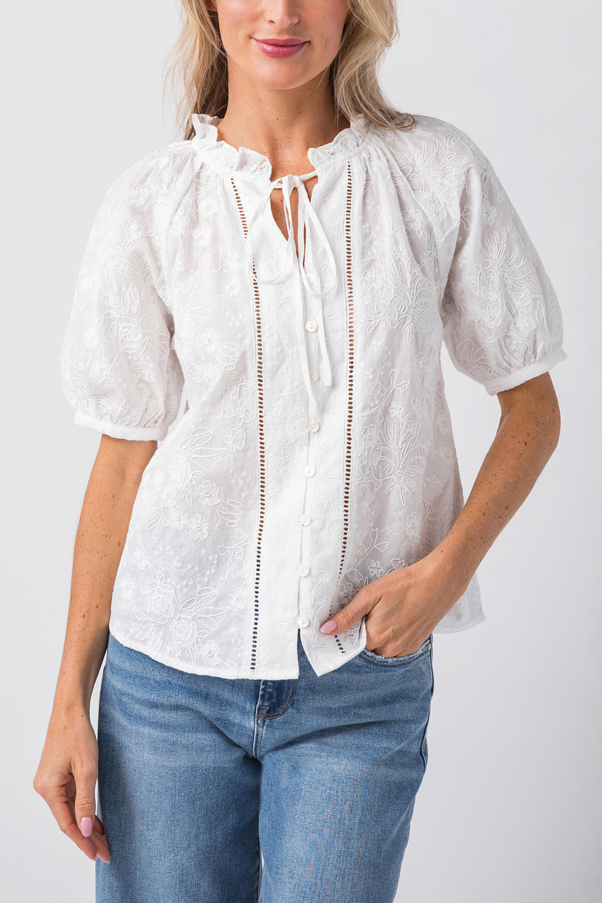 Lost + Wander Chloe Top - Stylish Women's Blouse for Casual & Office Wear | Trendy Floral Print & Comfort Fit | Perfect for Work, Dates & Everyday Outfits