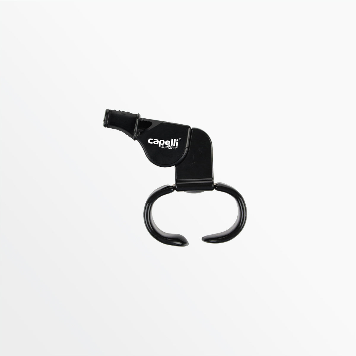 Premium CS Pealess Referee Whistle with Finger Grip - Loud & Durable Sports Whistle for Soccer, Basketball, Football Games & Coaching - Ideal for Referees, Coaches & Trainers