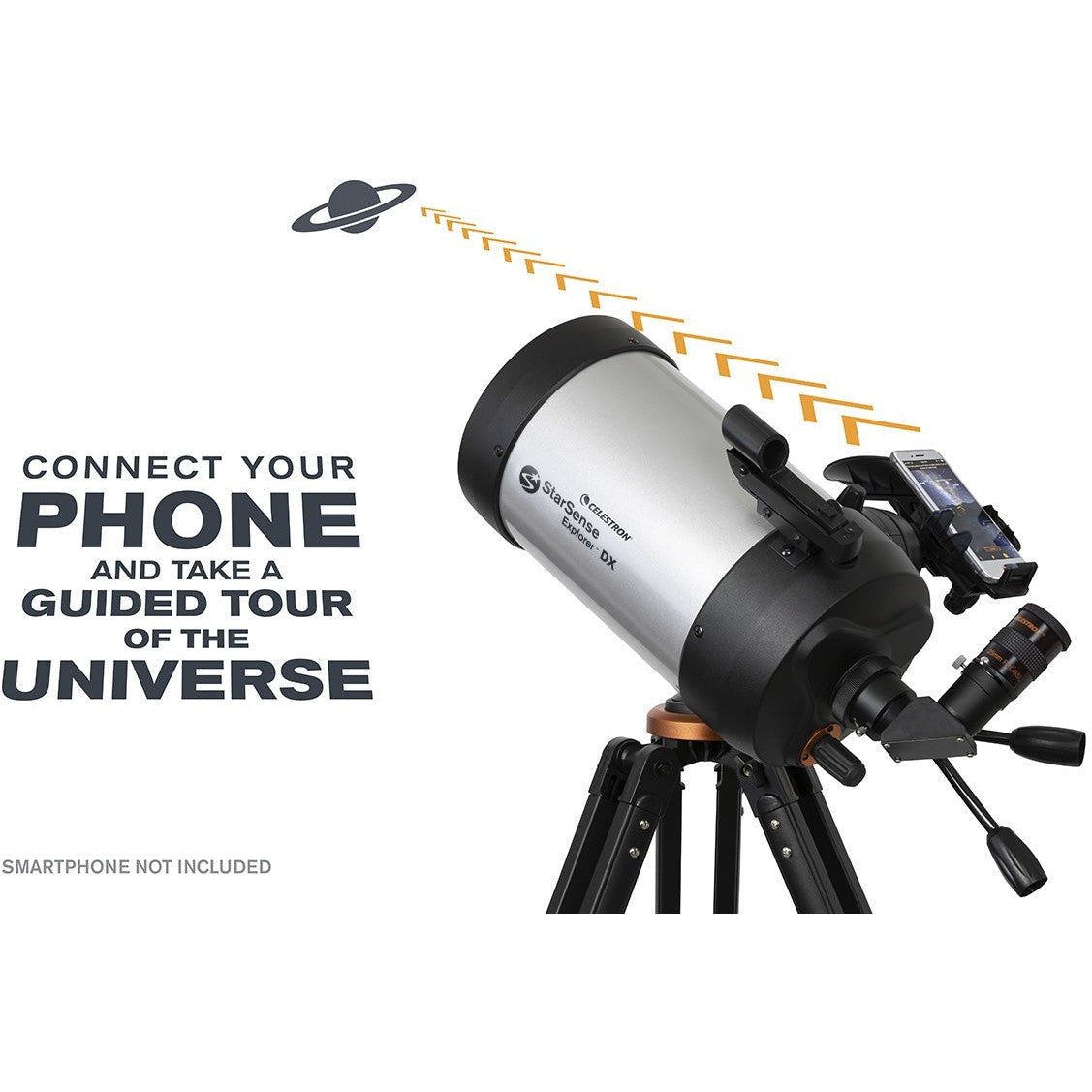 StarSense Explorer DX 5 Smartphone App-Enabled Schmidt-Cassegrain Telescope - Perfect for Astronomy Beginners & Stargazing Enthusiasts