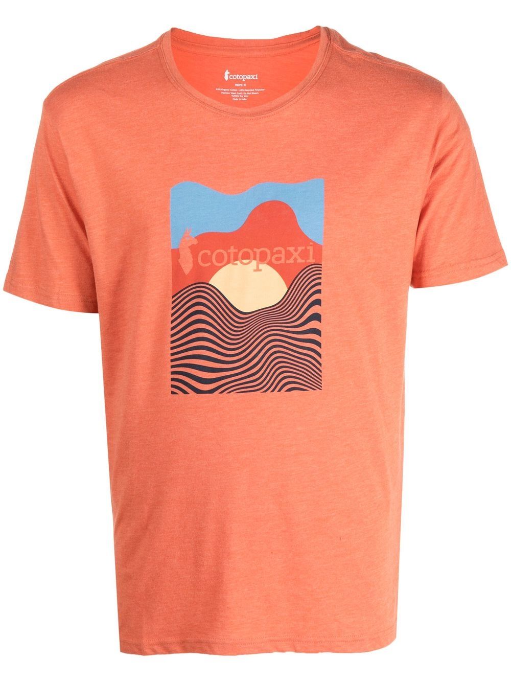 Cotopaxi Men's & Women's T-Shirts and Polo Shirts - Comfortable & Stylish Orange Activewear for Hiking, Travel & Outdoor Adventures