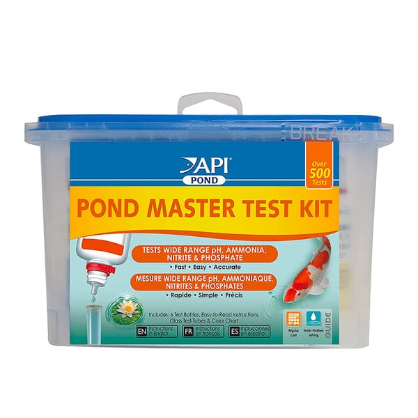 API Pond Master Liquid Test Kit - Accurate Water Testing for Ponds & Koi Fish | Monitor pH, Ammonia, Nitrite & Nitrate Levels | Ideal for Garden Ponds, Water Features & Aquaculture