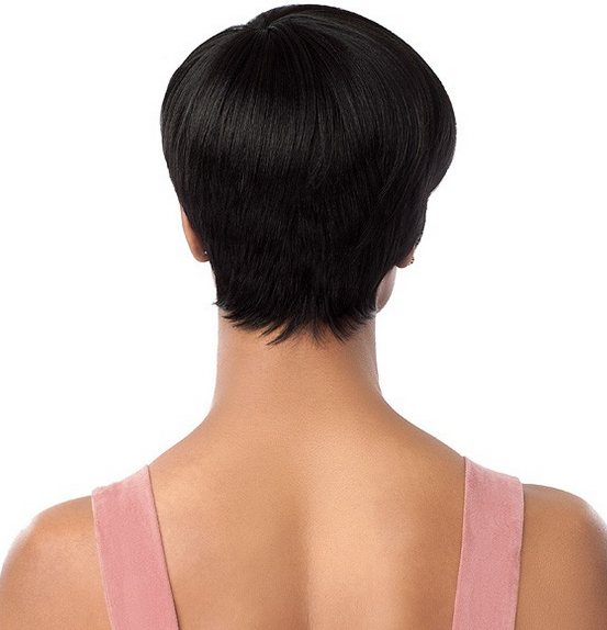Outre Pixie Synthetic Full Wig - Natural Looking Short Hair Wig for Women - Perfect for Cosplay, Daily Wear & Costume Parties