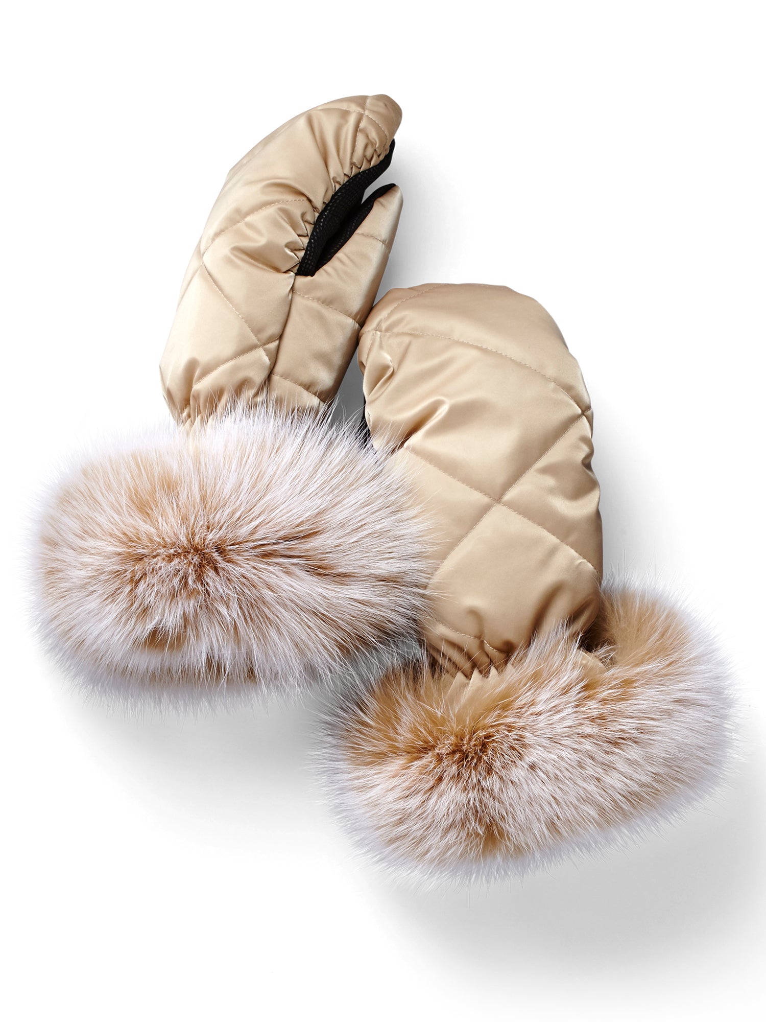 Premium Fur Mittens 515 0031 - Soft Winter Gloves for Women & Men - Perfect for Cold Weather, Snow Activities, and Outdoor Adventures