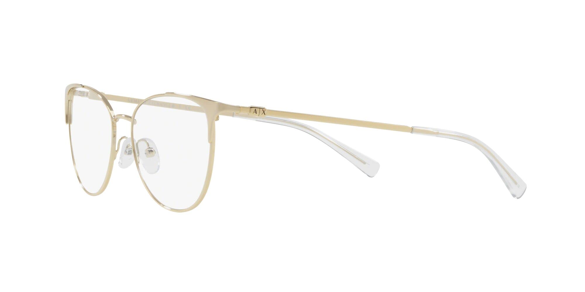 Armani Exchange Women's AX1034 Cat Eye Prescription Eyeglass Frames - Stylish & Lightweight for Work, Reading & Everyday Wear