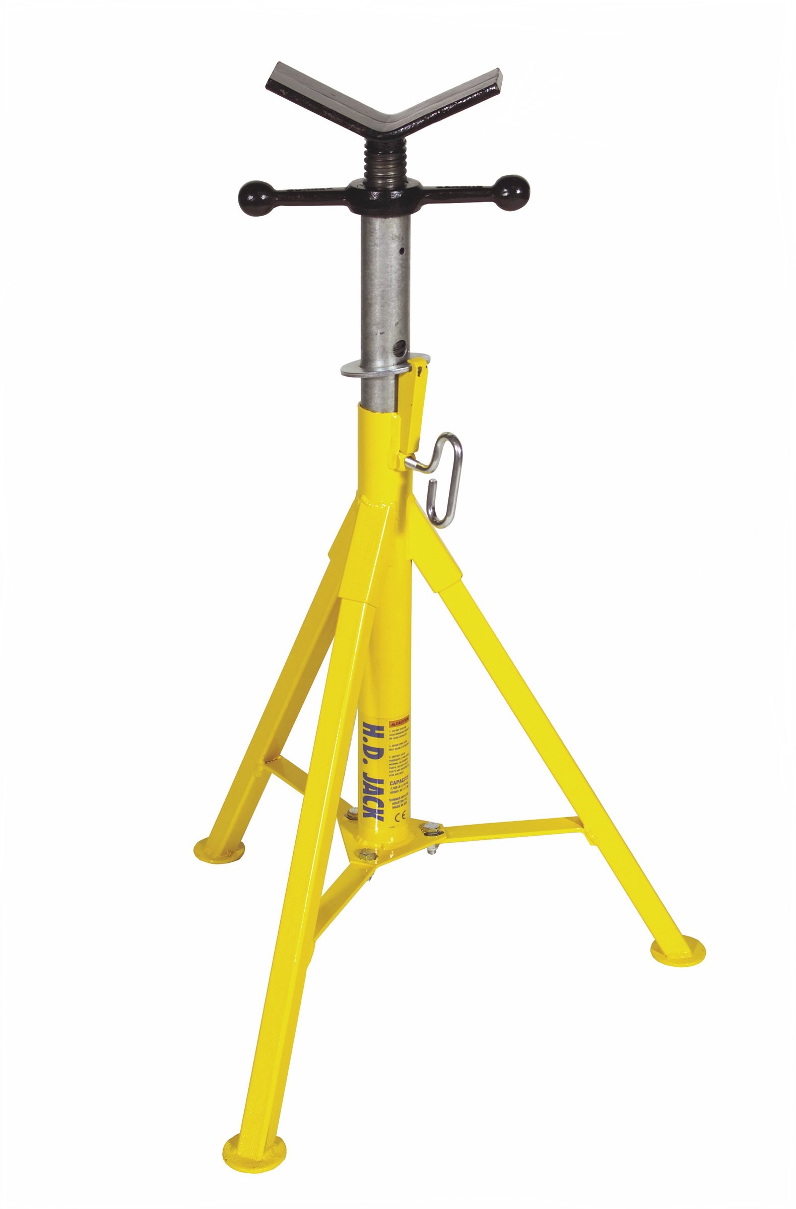 Sumner 780375 Heavy-Duty Hi-V Head Style Jack Stand - 3 Ton Capacity, Vehicle Repair & Maintenance, Auto Shop & Home Garage Use