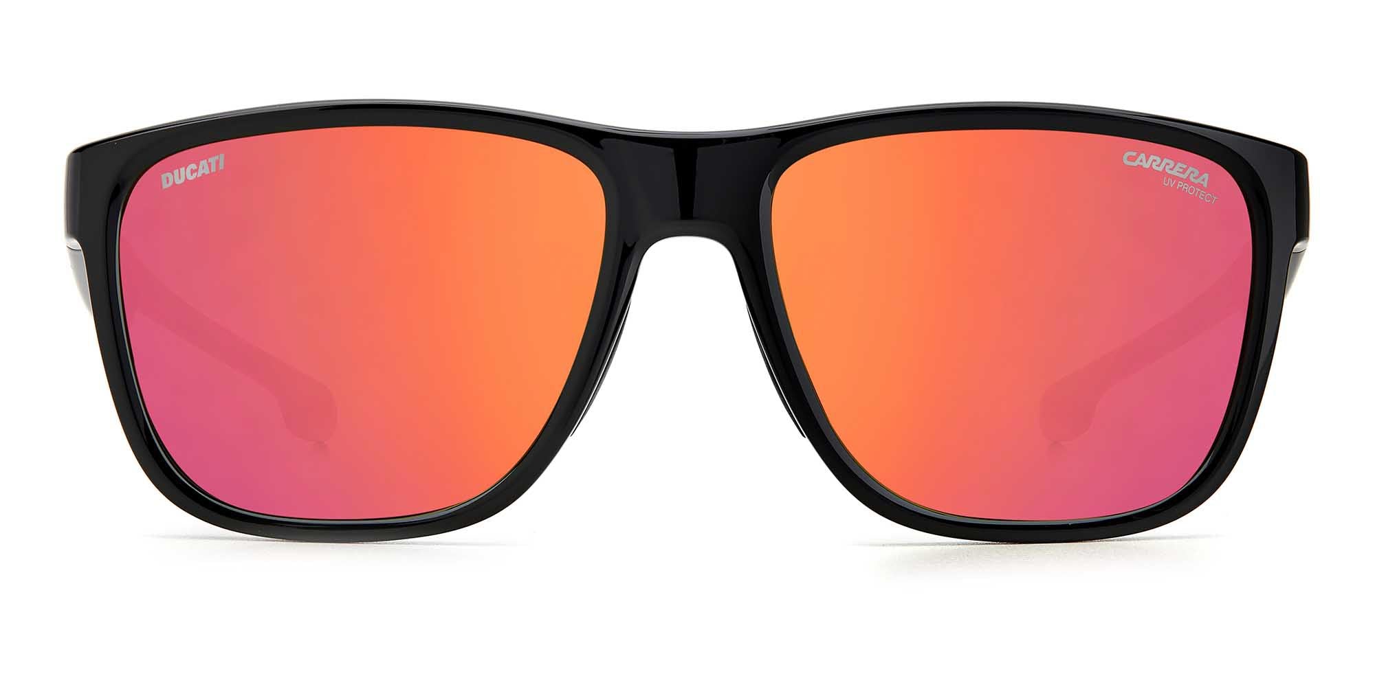 Ducati Carrera CARDUC 003/S Sunglasses - Motorcycle Racing Sunglasses for Men & Women - UV Protection Sport Shades for Cycling, Driving & Outdoor Activities