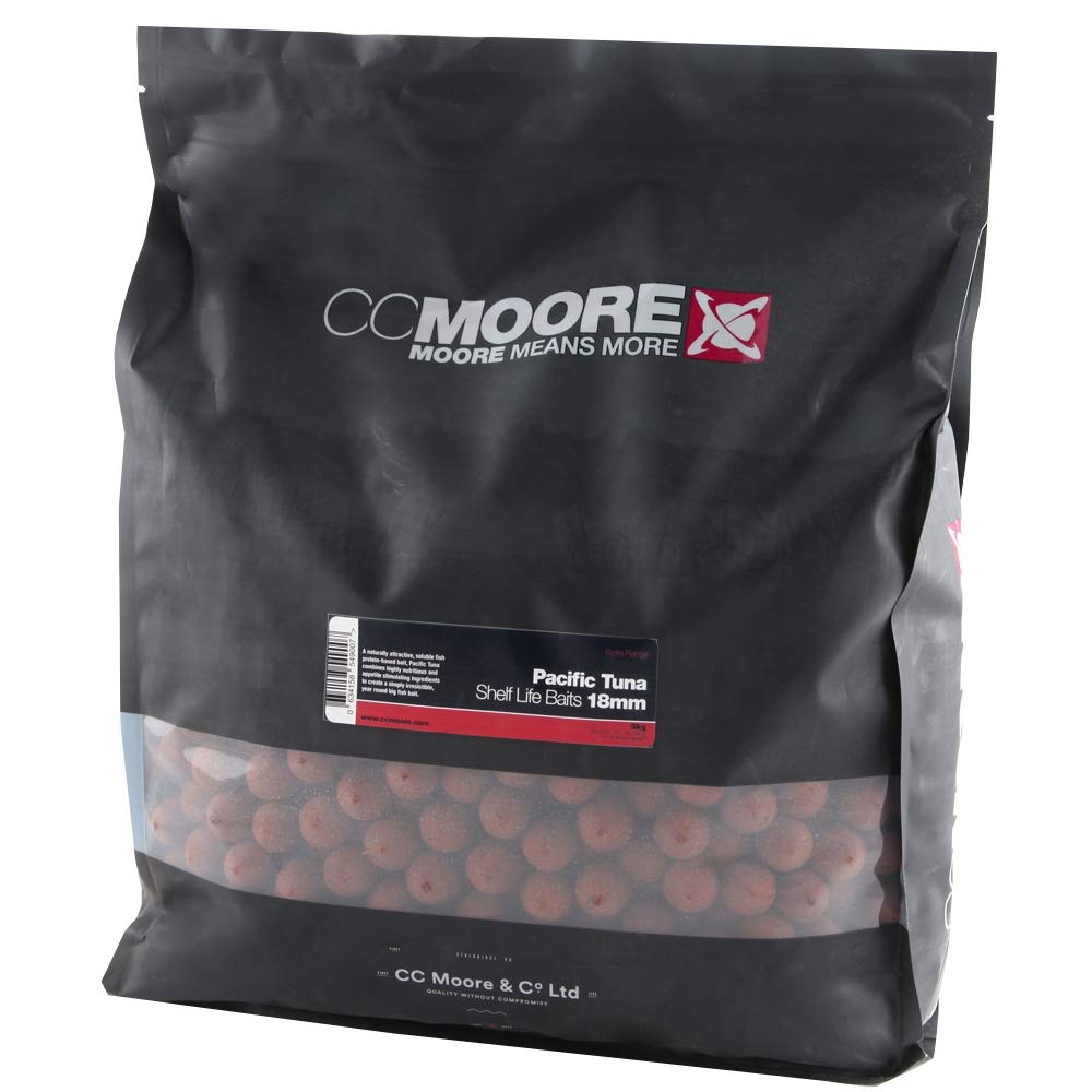 CCMoore Pacific Tuna 5kg Shelf Life Boilies - Premium Carp Fishing Bait for Lakes & Rivers
