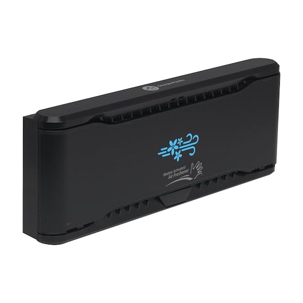 Automatic Air Freshener Dispenser with Fan - USB Rechargeable & Adjustable Fragrance Release for Home, Office, Car, and Bathroom