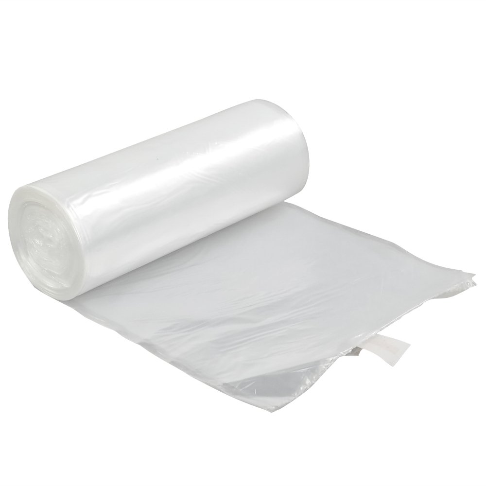 Vababa 1.2 Gallon Clear Small Trash Bags - 225 Count Bathroom Garbage Bags for Waste Bins, Office, Kitchen, Bedroom & Bathroom Use
