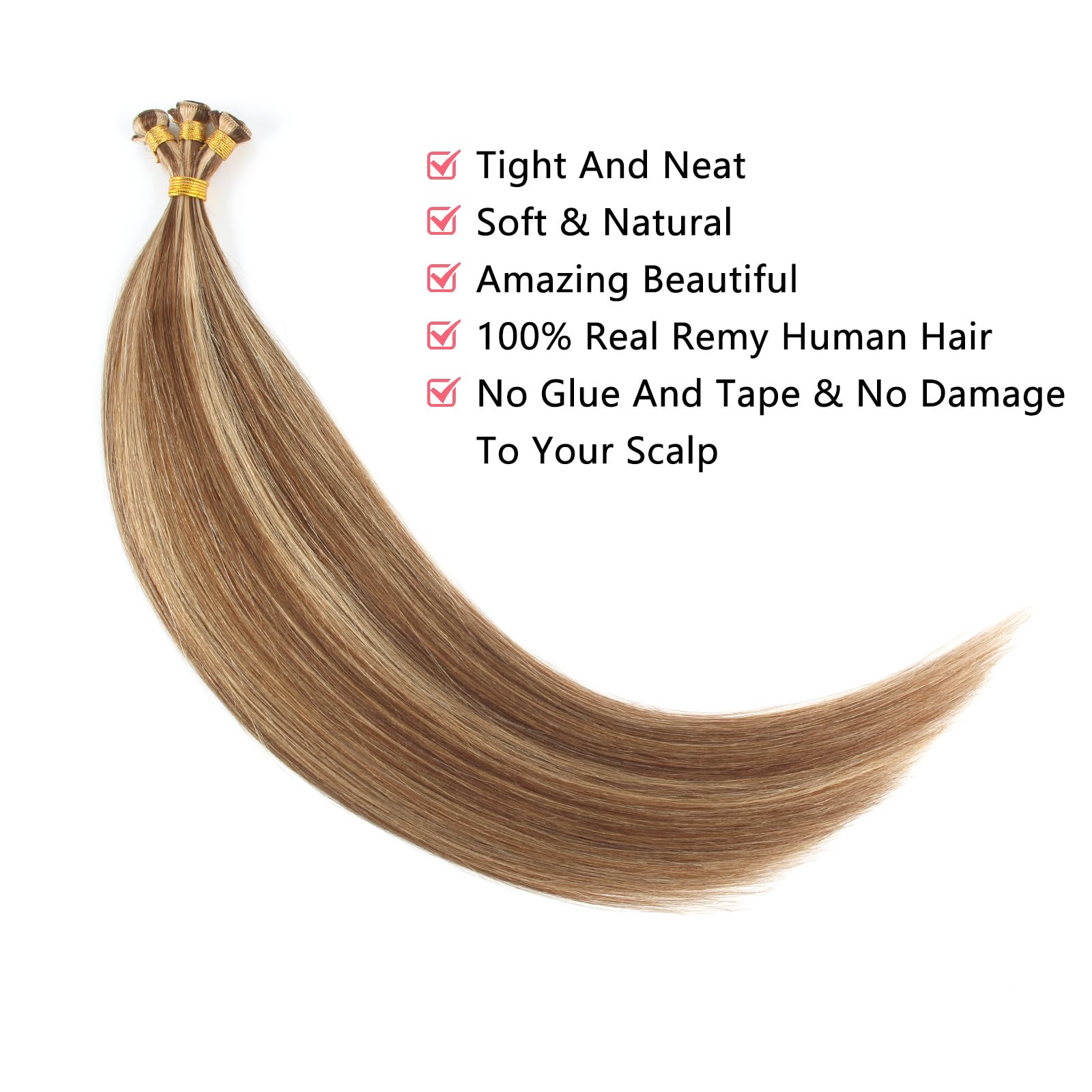ABH AMAZINGBEAUTY Sew-In Human Hair Extensions - 20