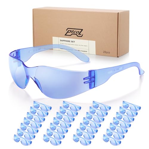 28 Pack Adult's Size/ Blue Tinted