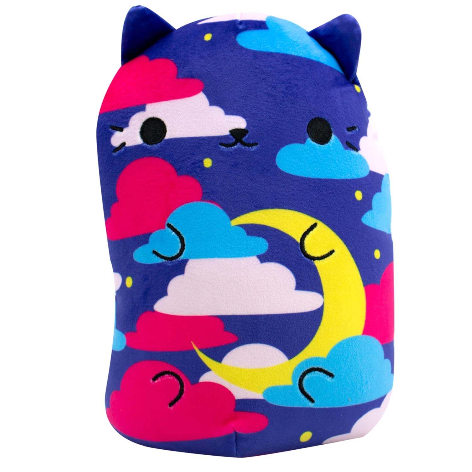Twinkle Kitty Jumbo Plush Toy - Super Soft & Squishy Bean-Filled Stuffed Animal for Kids | Collectible Desk Pet, Fidget & Sensory Toy | Perfect for Playtime, Stress Relief & Gift Giving