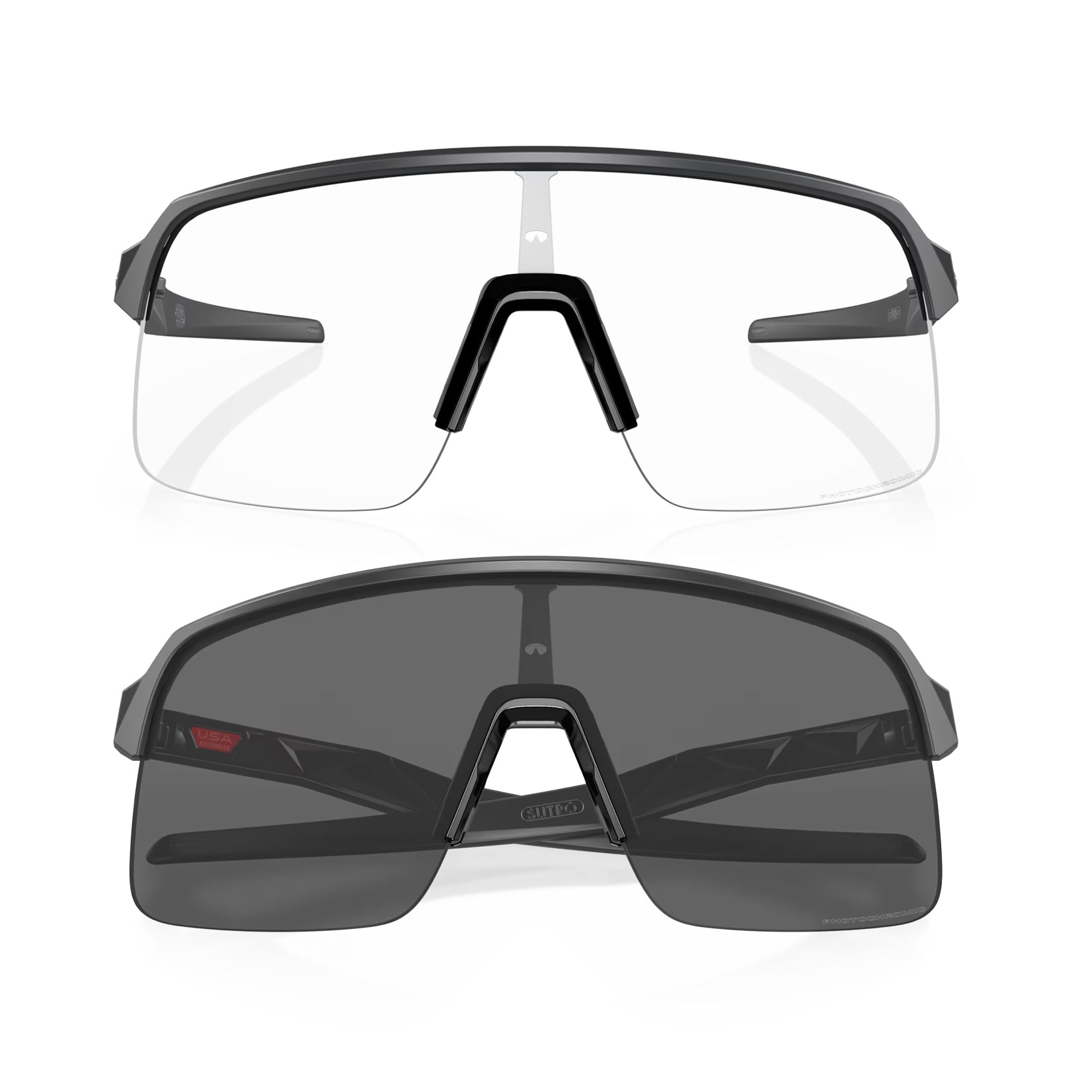 Oakley Sutro Lite Running Sunglasses for Men & Women - Lightweight Sports Shades for Running, Cycling & Outdoor Activities - UV Protection & Anti-Glare Lenses